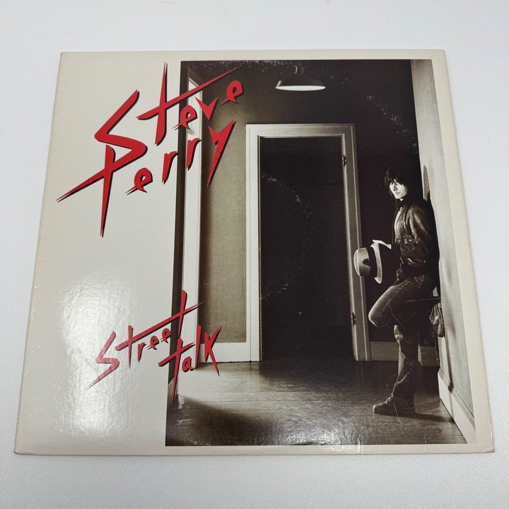 Steve Perry Street Talk Vinyl LP Album 1984 Columbia FC 39334 Oh Sherrie Rock